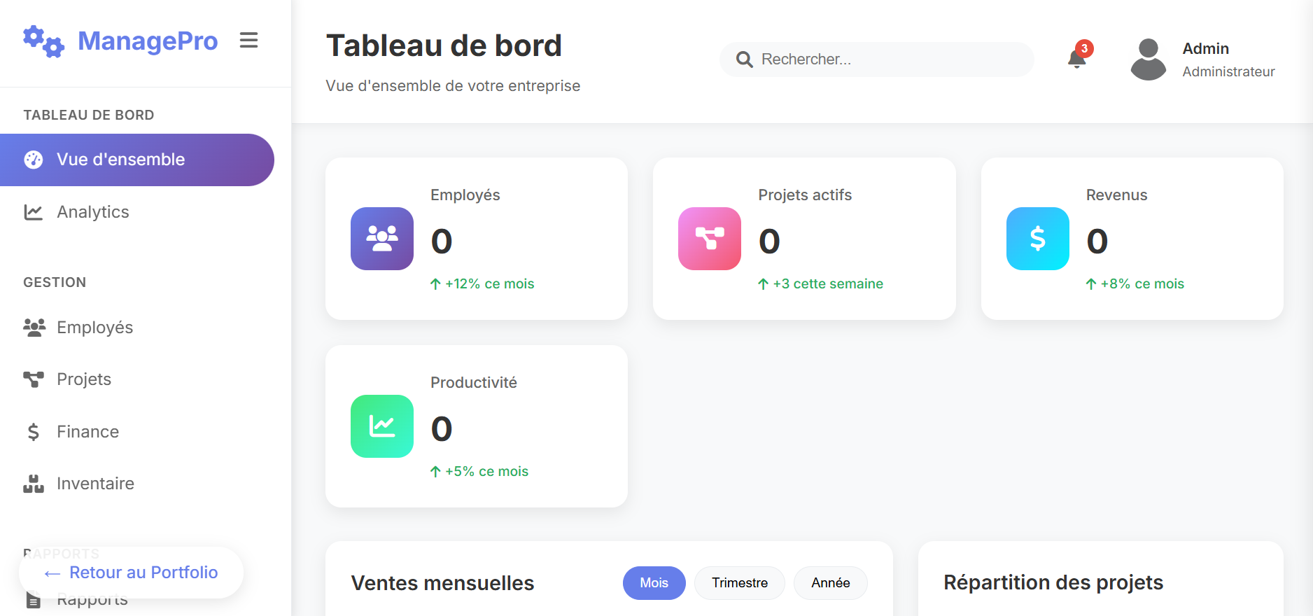 Système de Gestion Laravel PHP MySQL